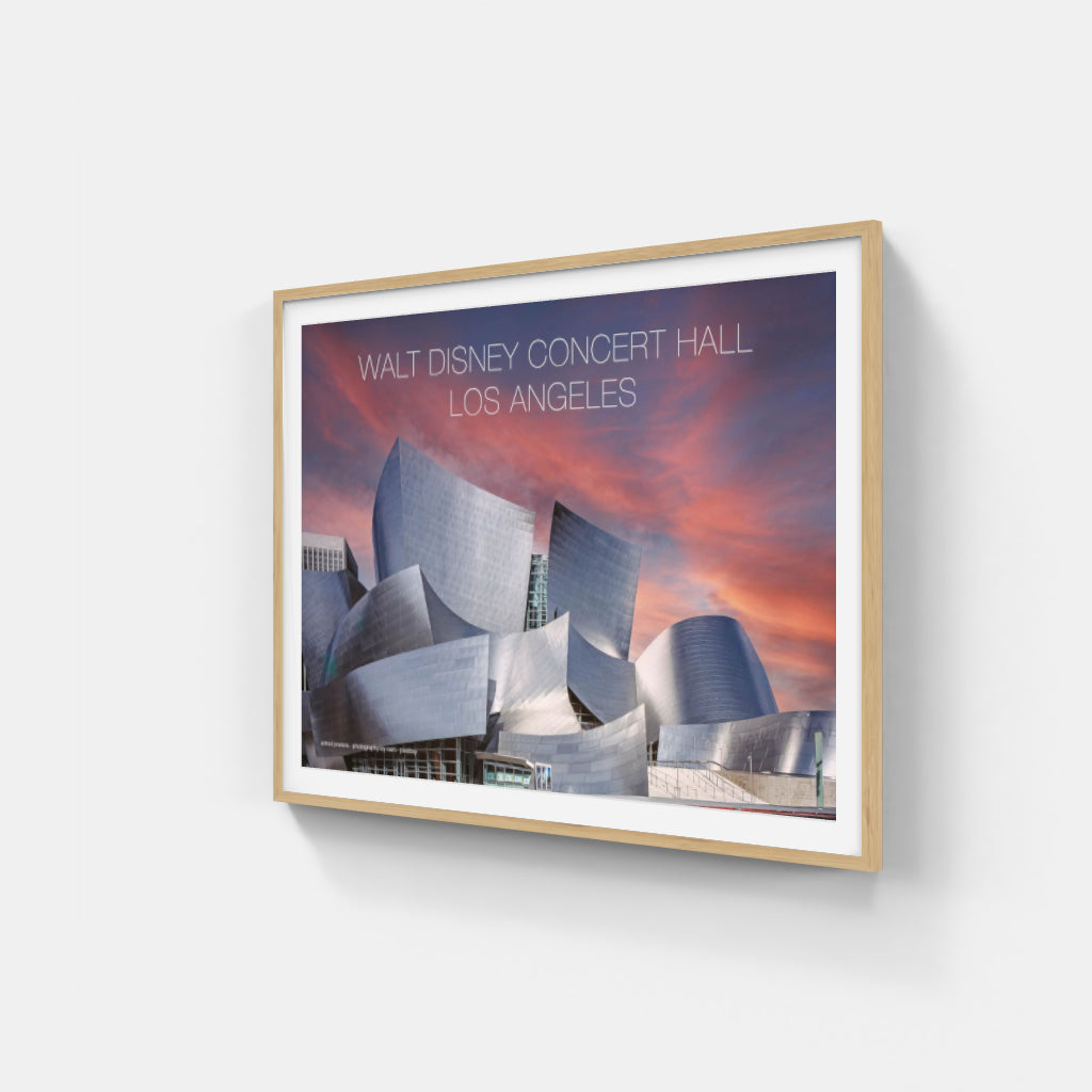 Walt Disney Concert Hall poster