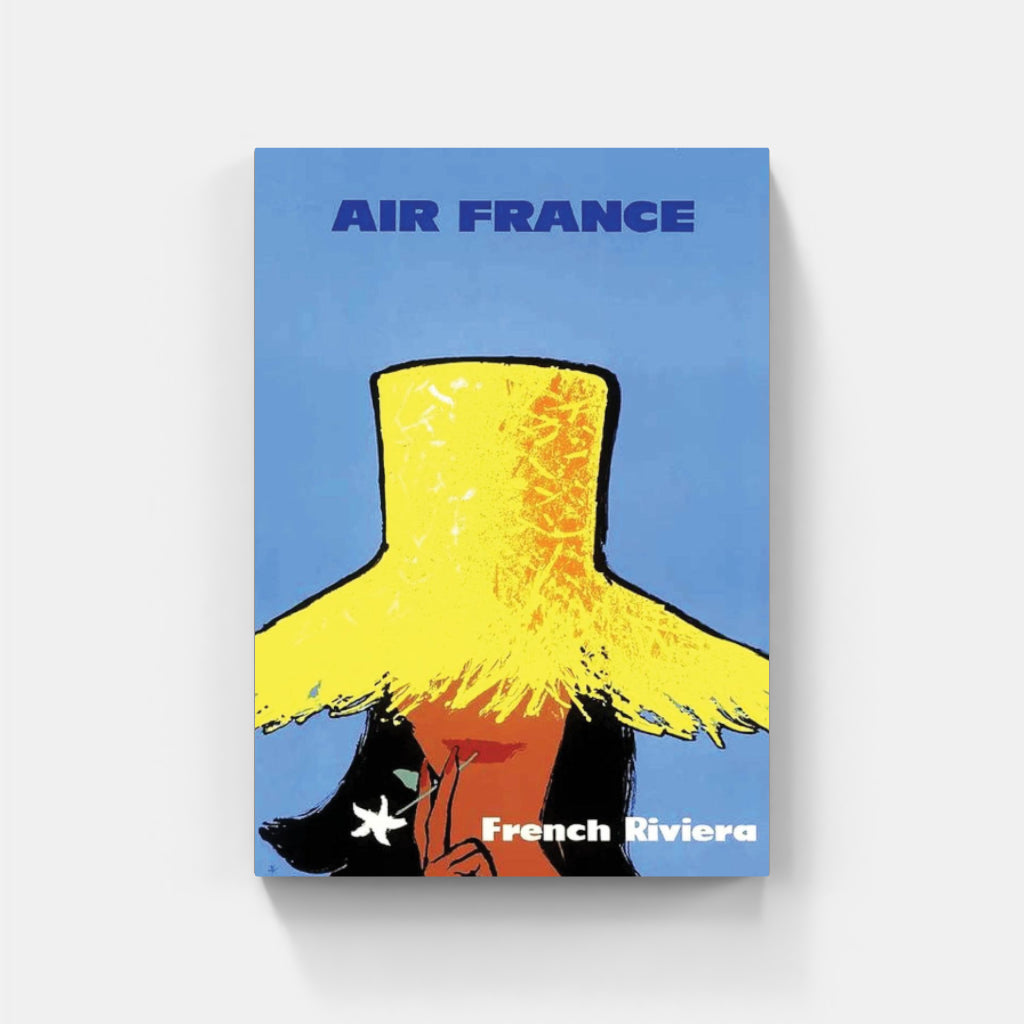 Air France Riviera - travel poster