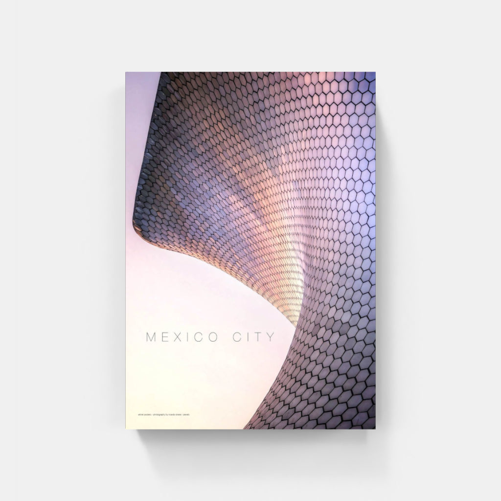 Mexico City museum poster