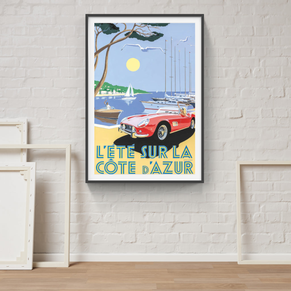 Été sur la Côte d'Azur poster