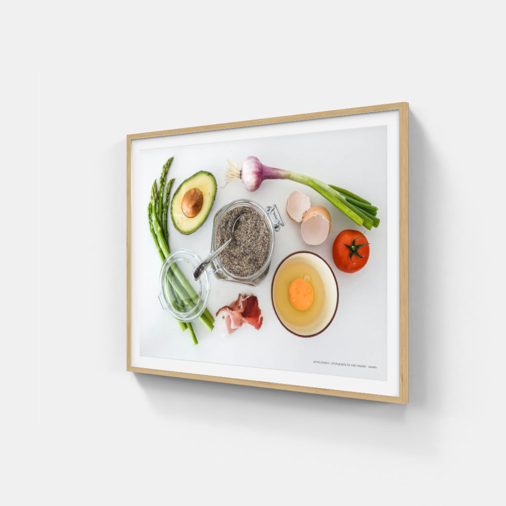 Raw Vegetables poster