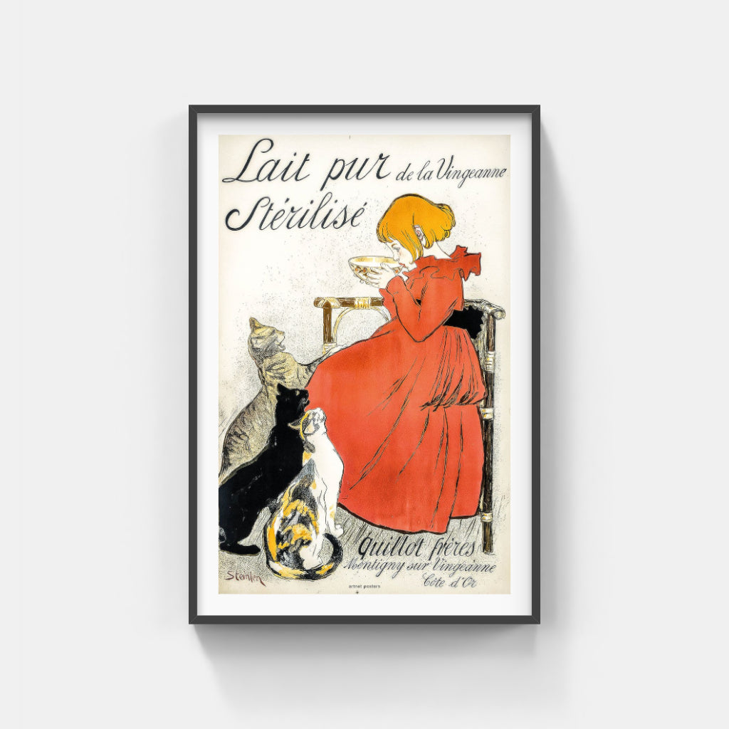 The Patience of Cats retro poster