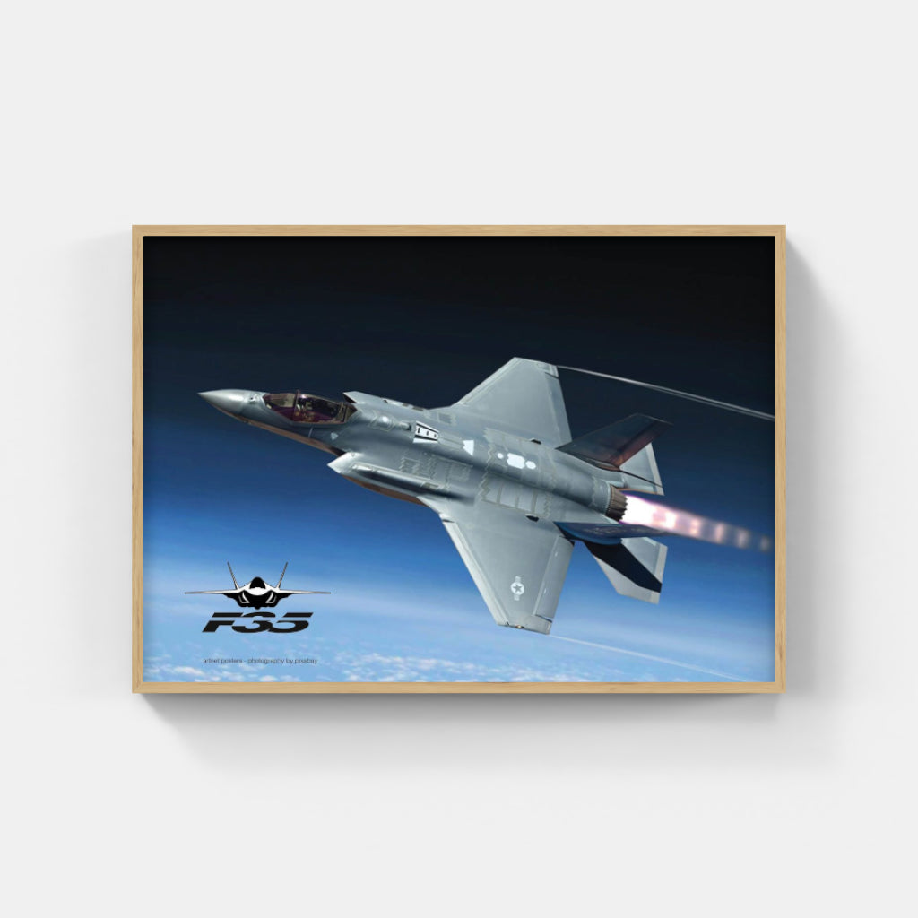 F35 Lightning poster