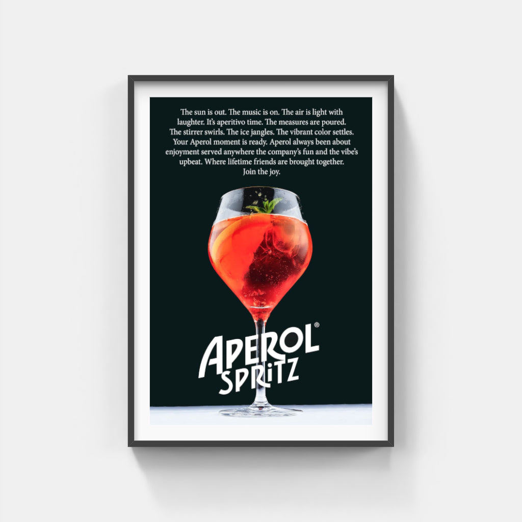 Aperol - the Sun is Out poster