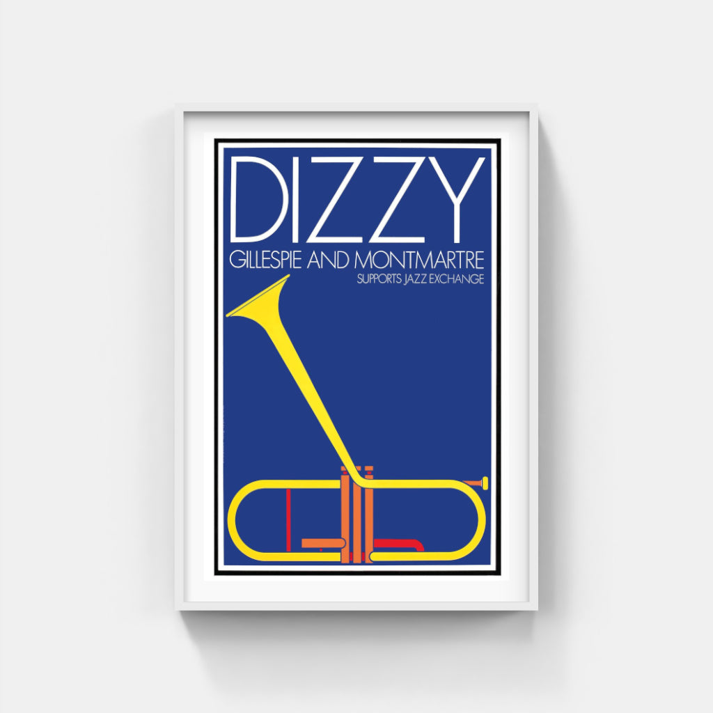 Dizzy at Montmartre poster