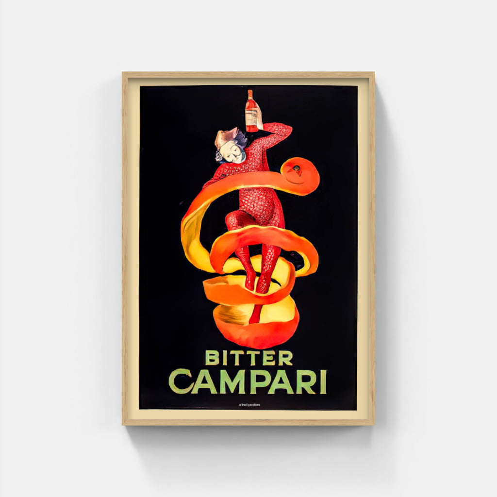 Campari, the fashionable aperitif poster