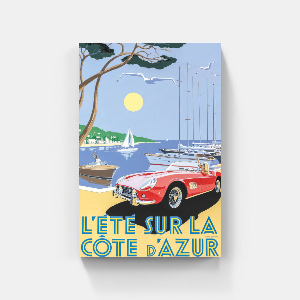 Été sur la Côte d'Azur poster