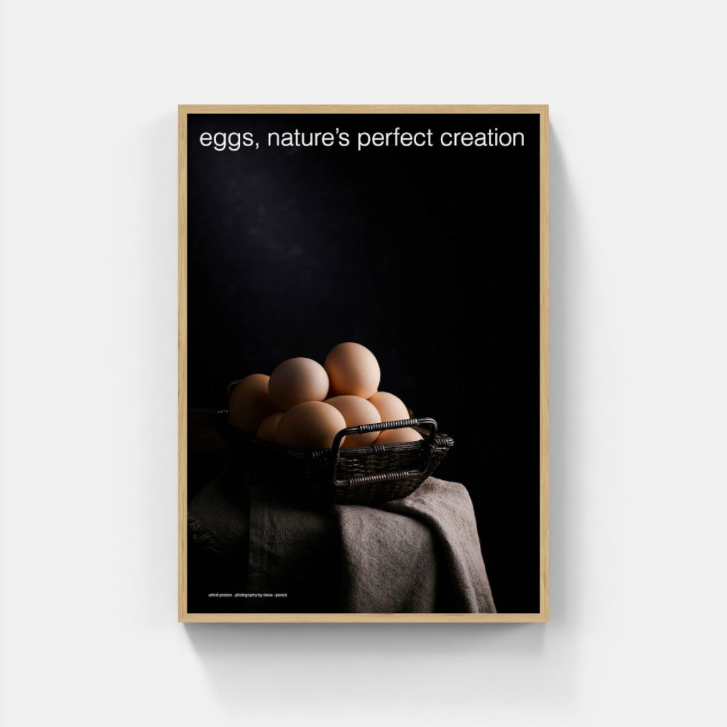 Eggs perfection - kitchen poster