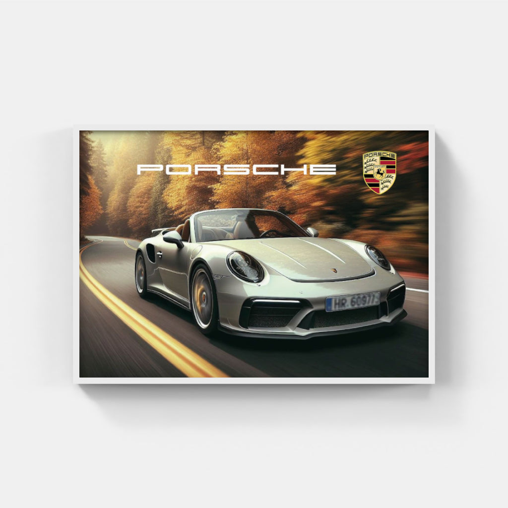 Porsche 911 Cabriolet poster