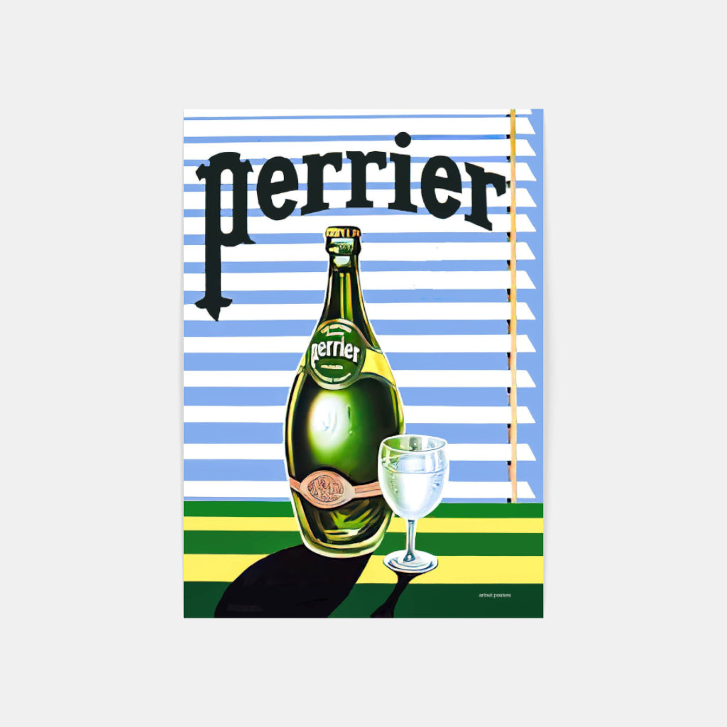 Perrier poster