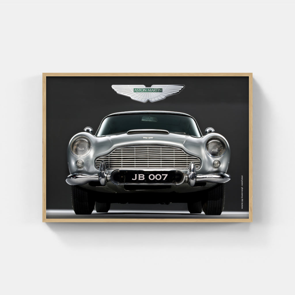 Aston Martin DB5 007 poster