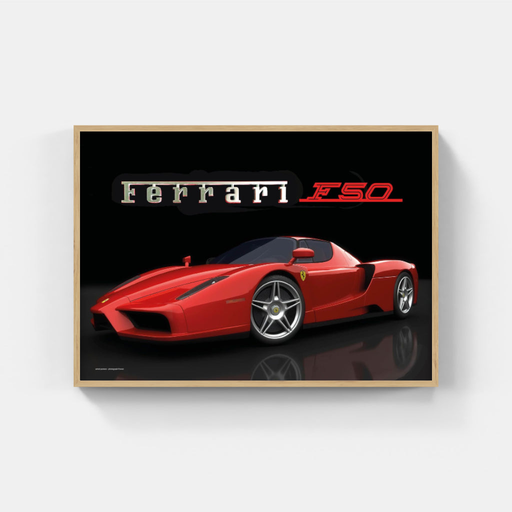 Ferrari F50 poster