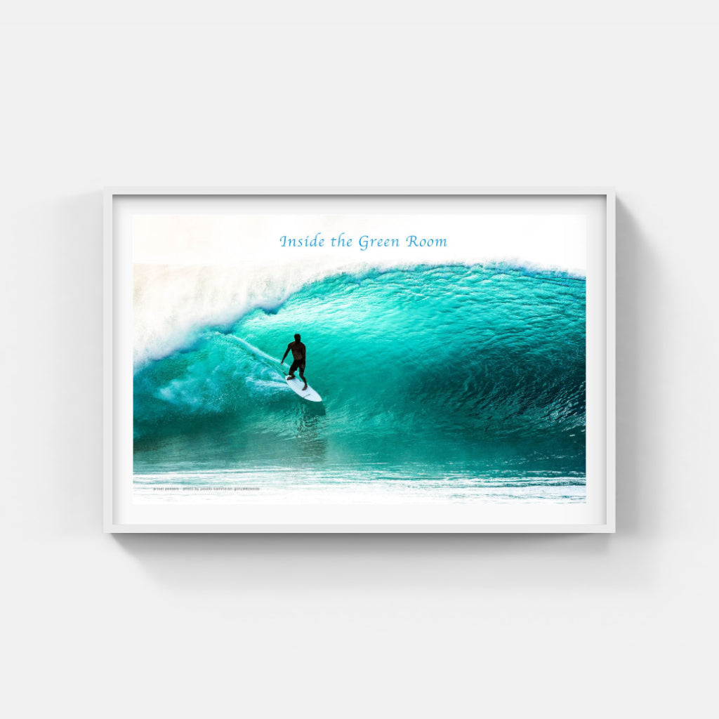 Inside the Green Room surfing poster