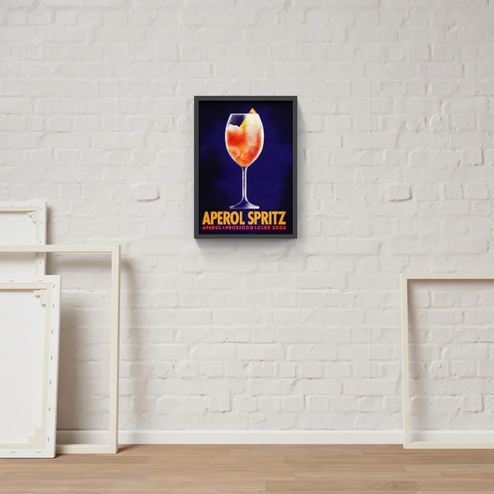 Aperol Spritz retro poster