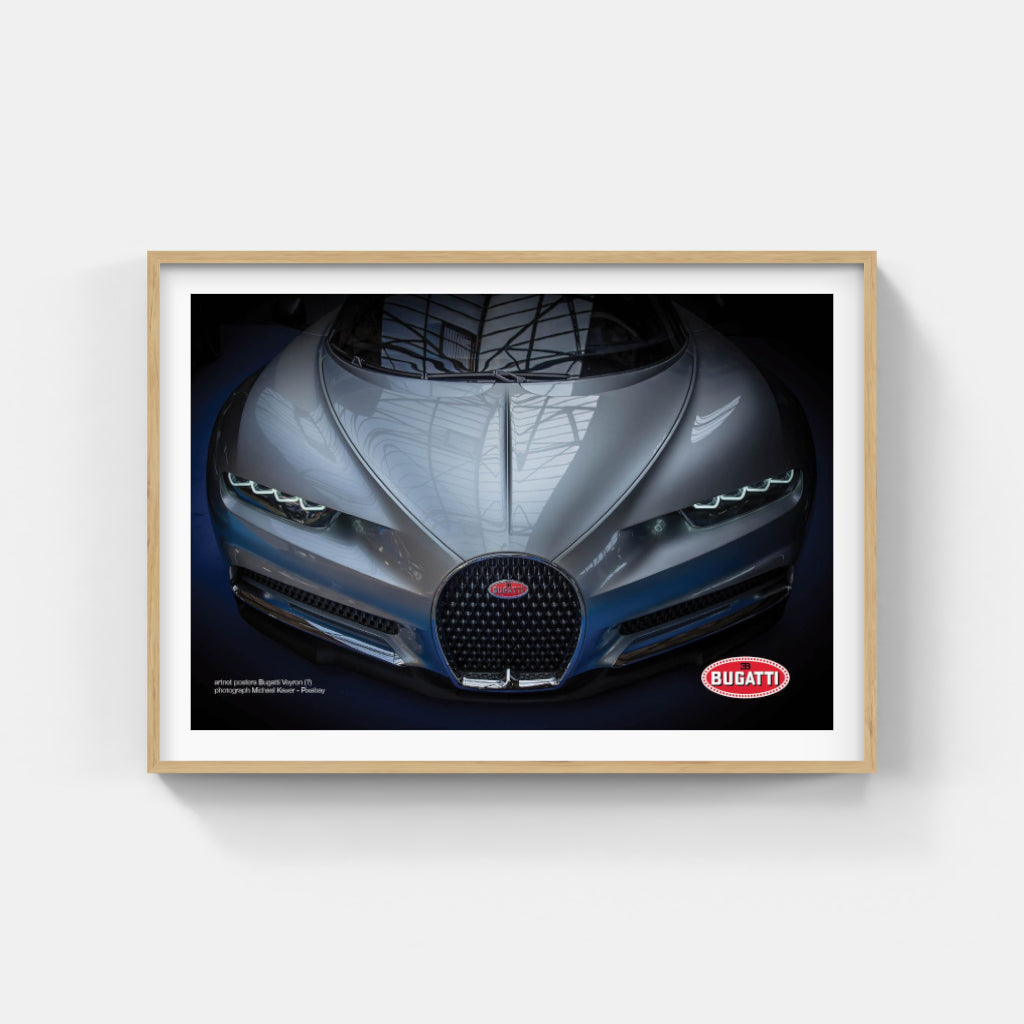 Bugatti 110 Ans Chiron poster