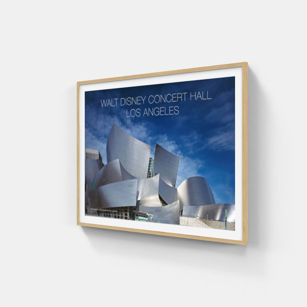 Walt Disney Concert Hall poster