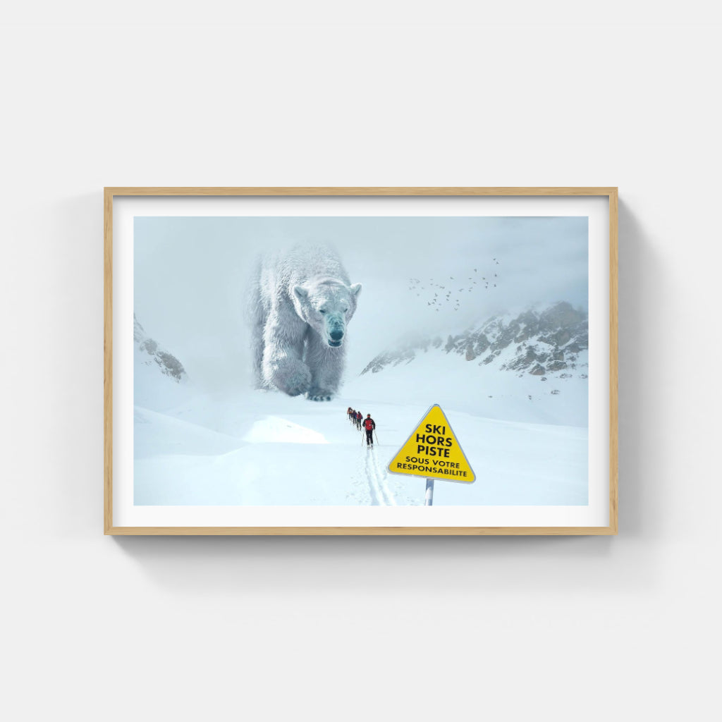 Off Piste skiing poster