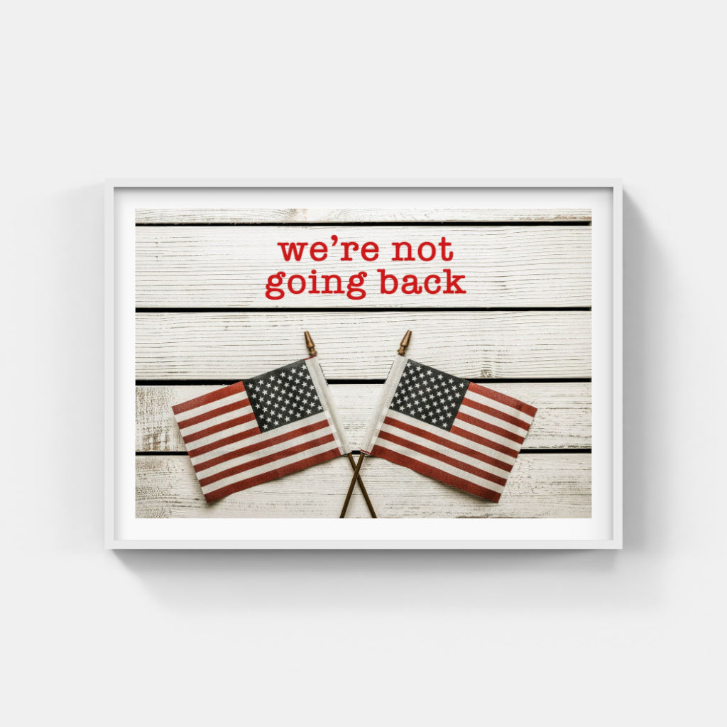 We're Not Going Back poster