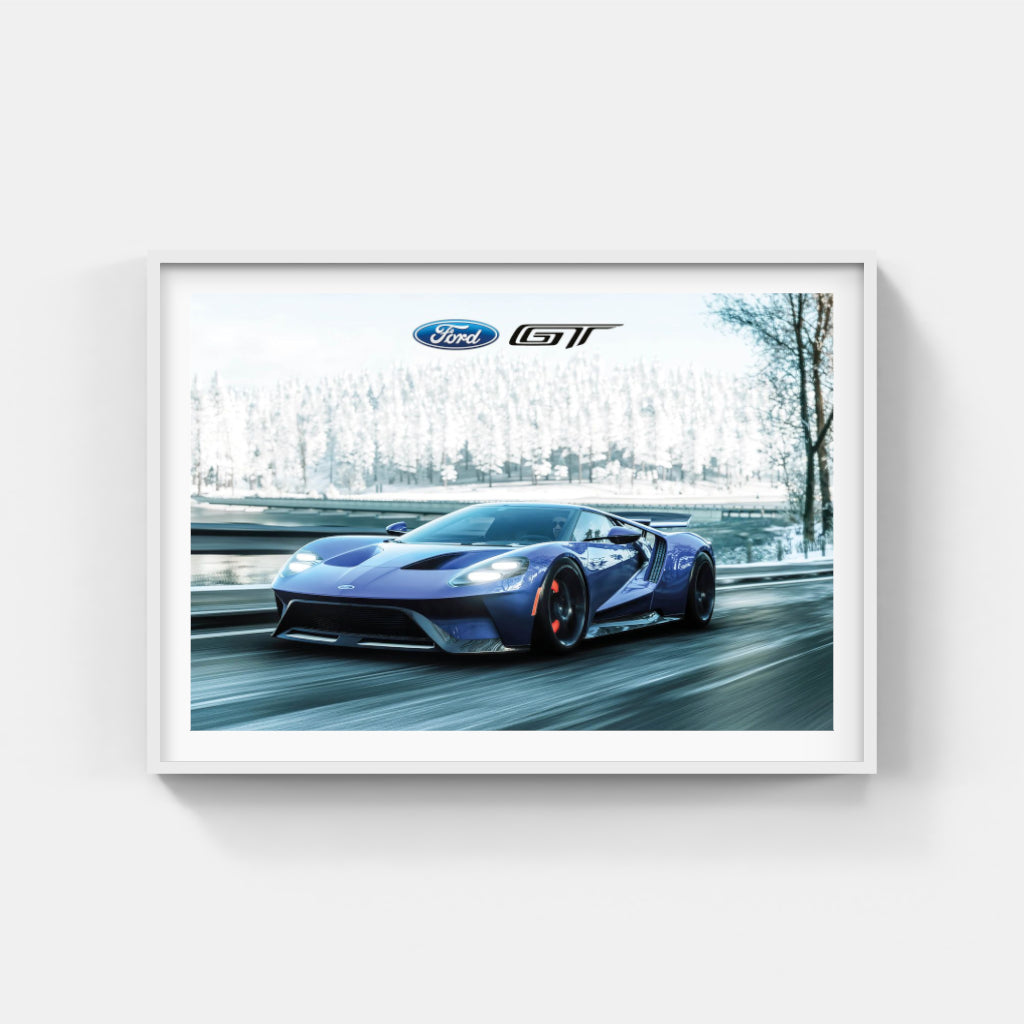 Ford GT 1 poster