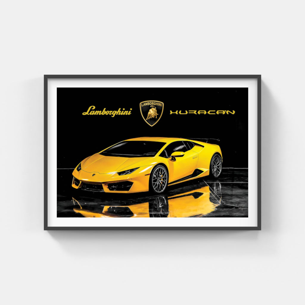 Lamborghini Huracan poster