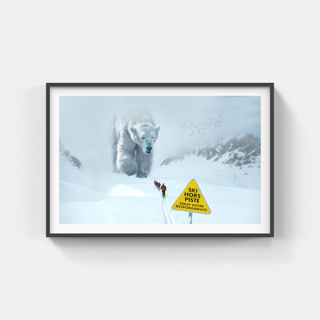 Off Piste skiing poster