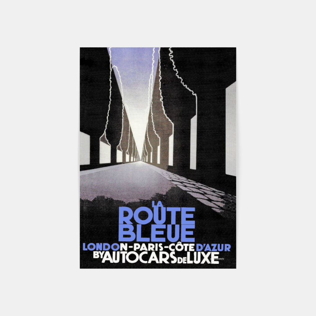 Route Bleue poster