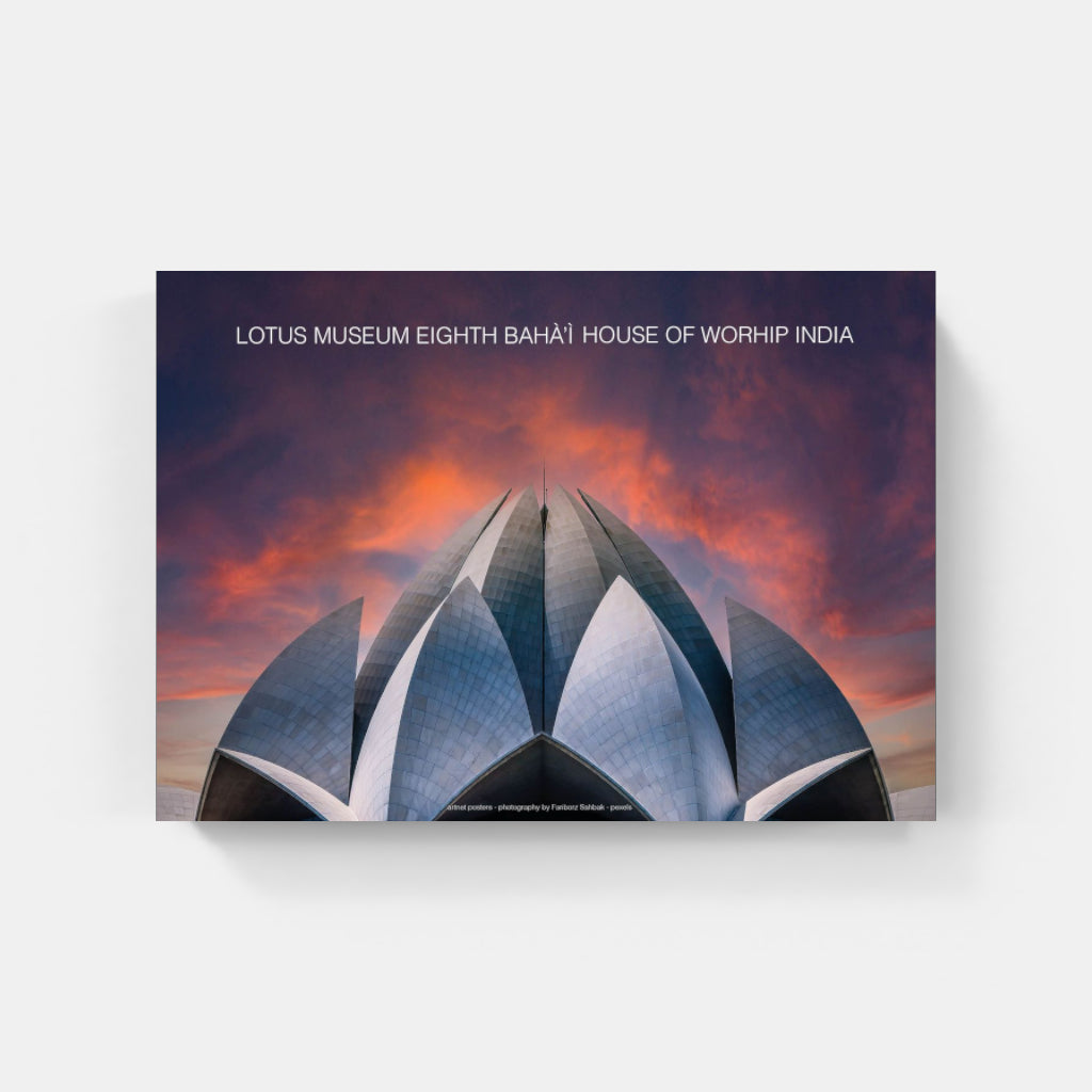 Lotus Museum New Delhi poster