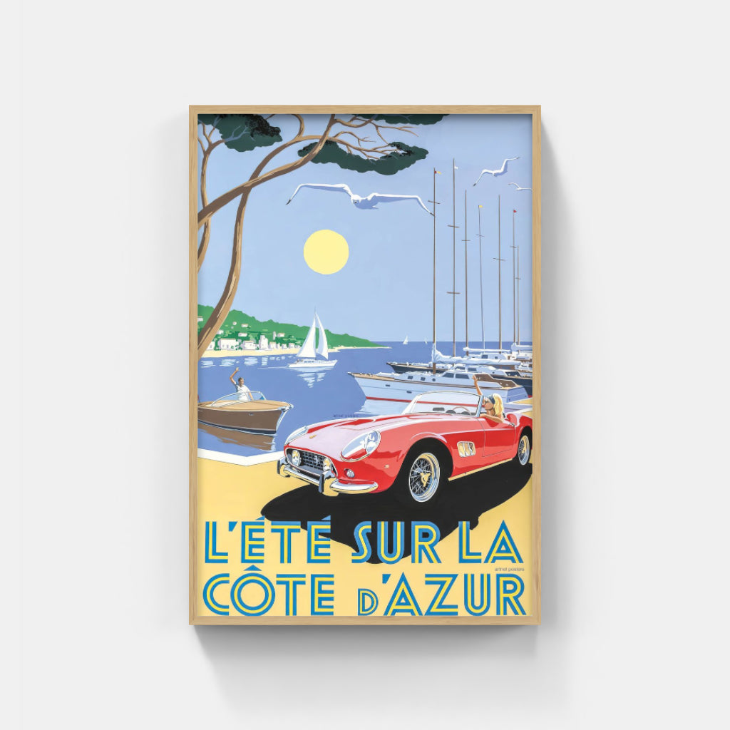 Été sur la Côte d'Azur poster