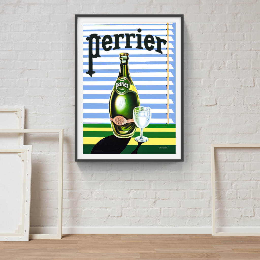 Perrier poster