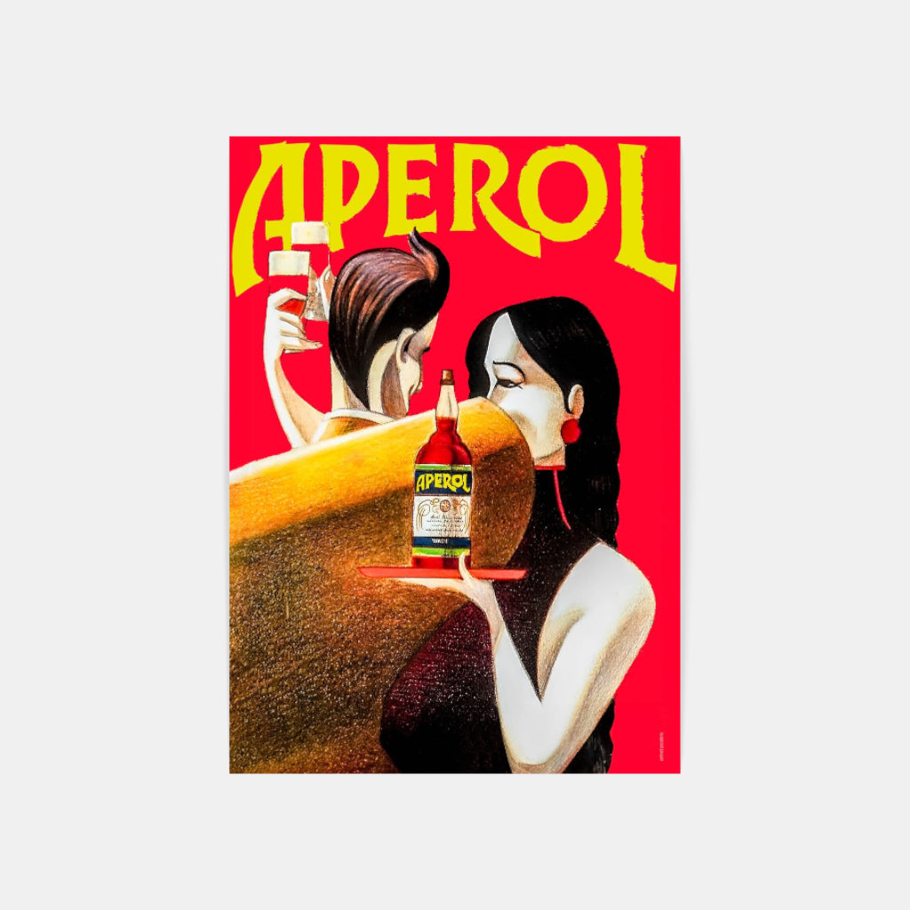 Aperol Spritz vintage poster