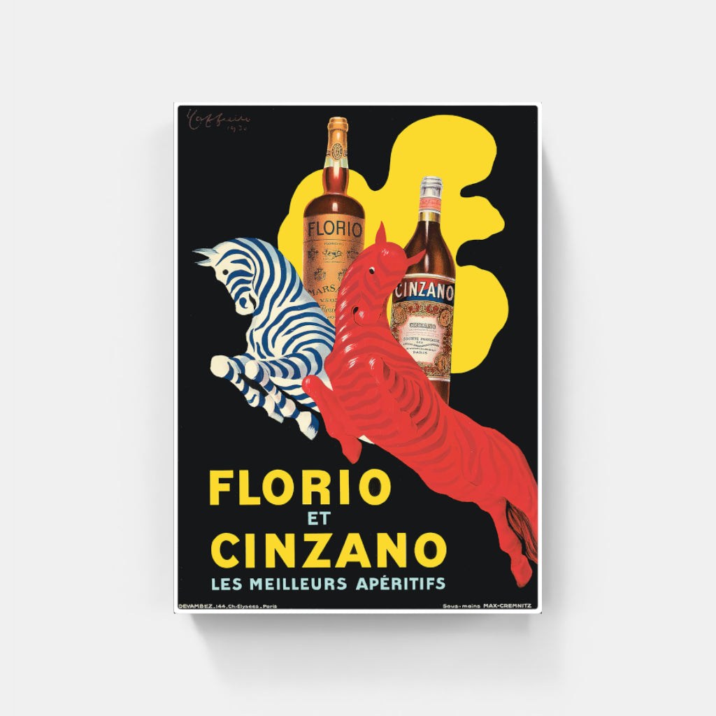 Cinzano et Florio poster