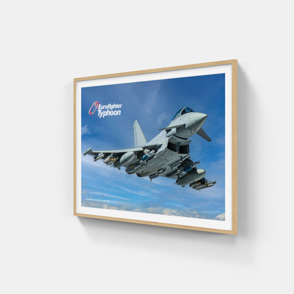 BAE Typhoon Eurofighter poster