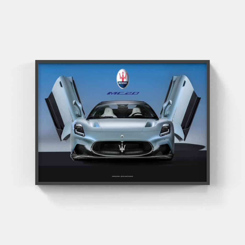 Maserati MC 20 poster