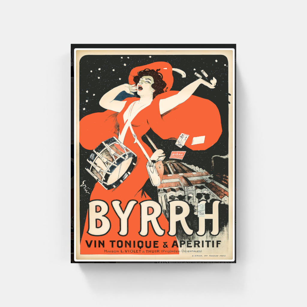 Byrrh apéritif retro poster