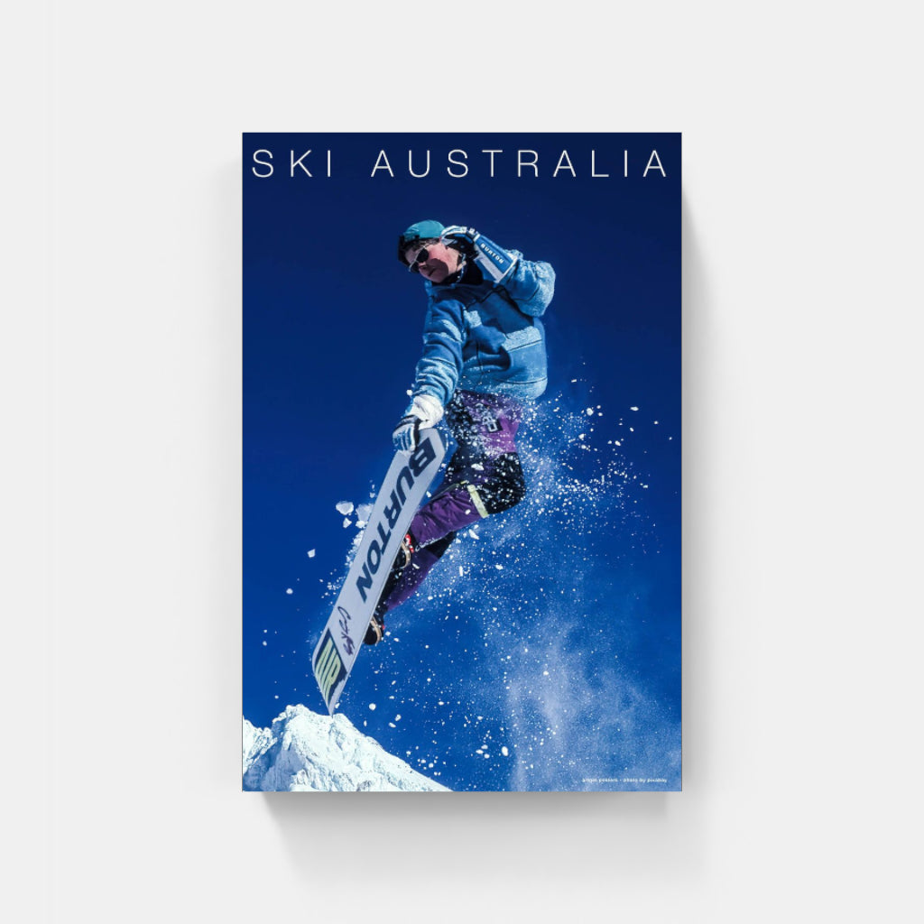 Snowboarding Australia poster