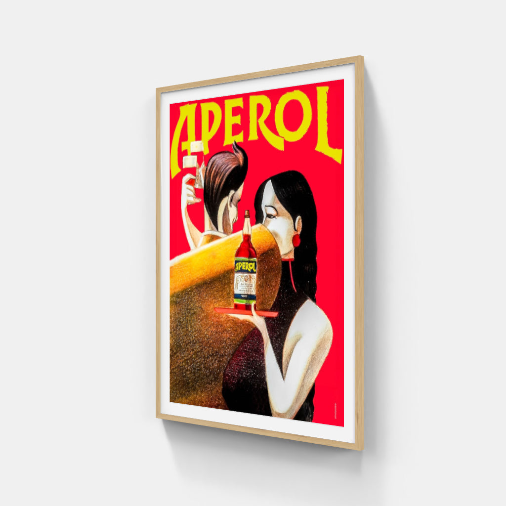 Aperol Spritz vintage poster