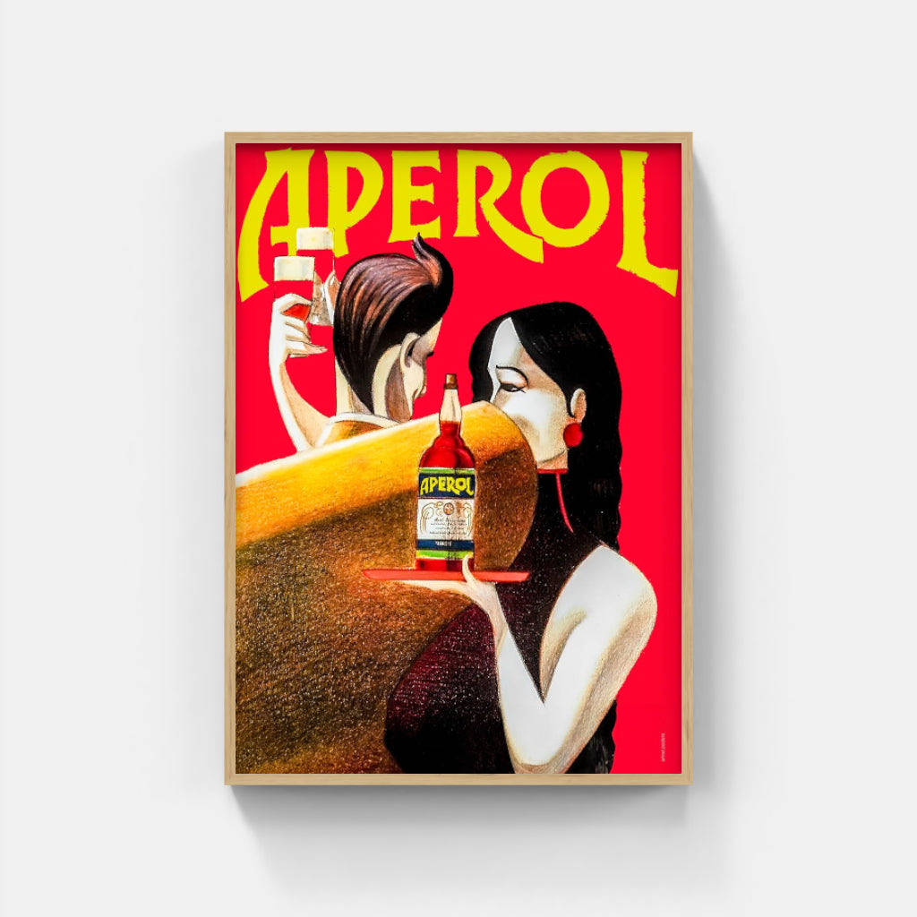 Aperol Spritz vintage poster