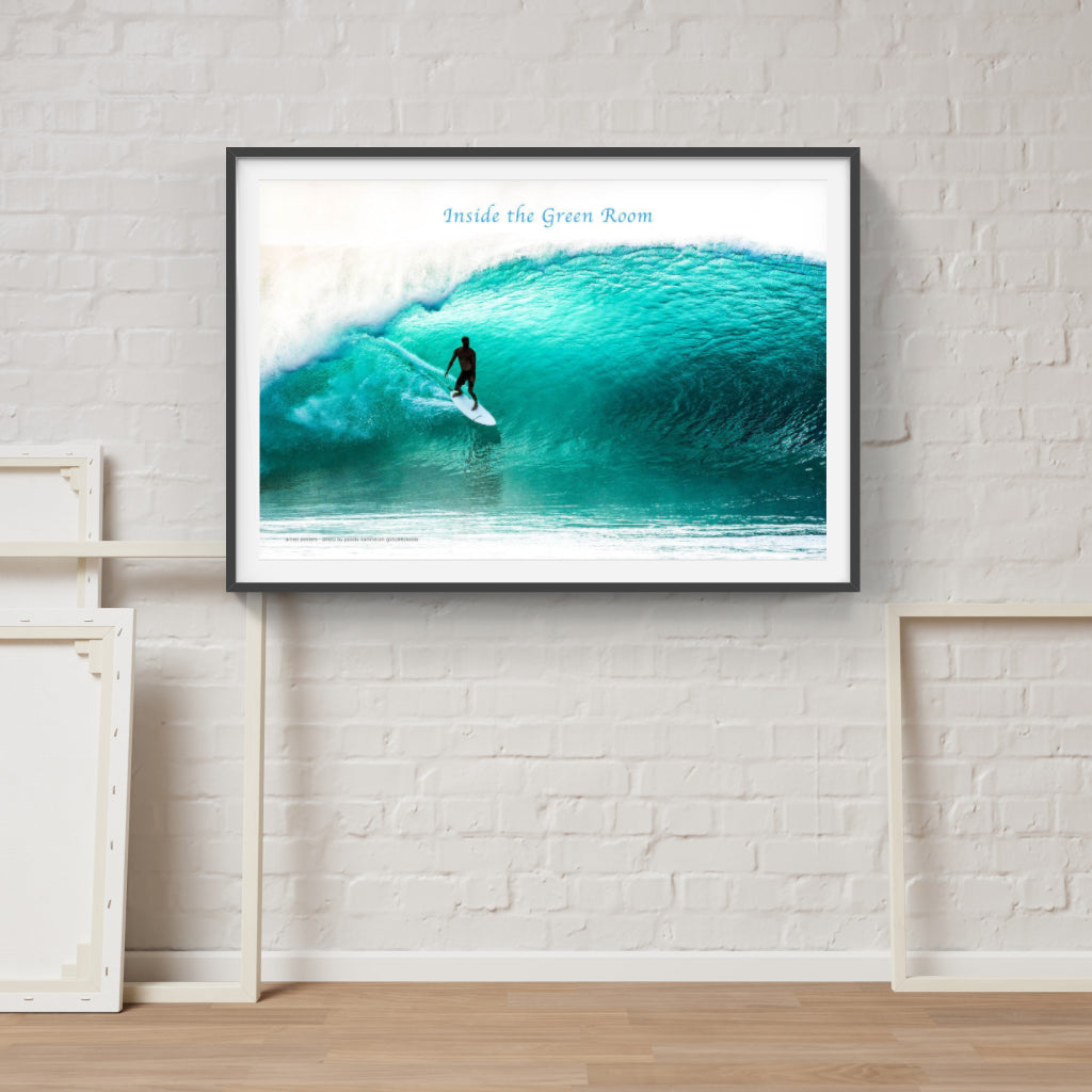 Inside the Green Room surfing poster