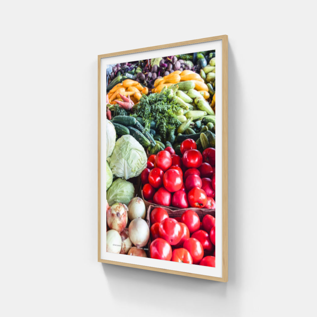 Raw Vegetables poster