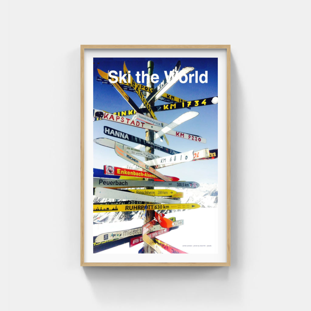 Ski the World poster