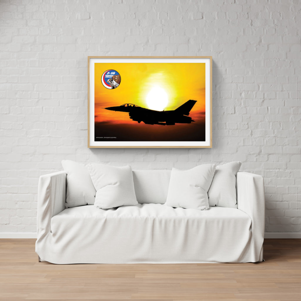 F16 Fighting Falcon poster