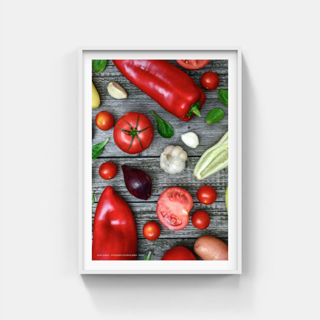 Raw Vegetables poster