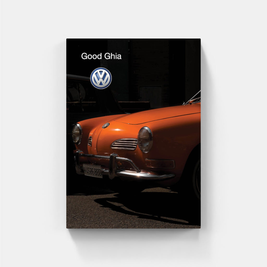 VW Karmann Ghia poster