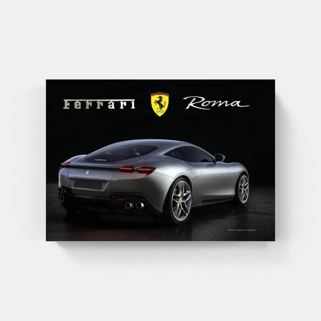 Ferrari Roma poster