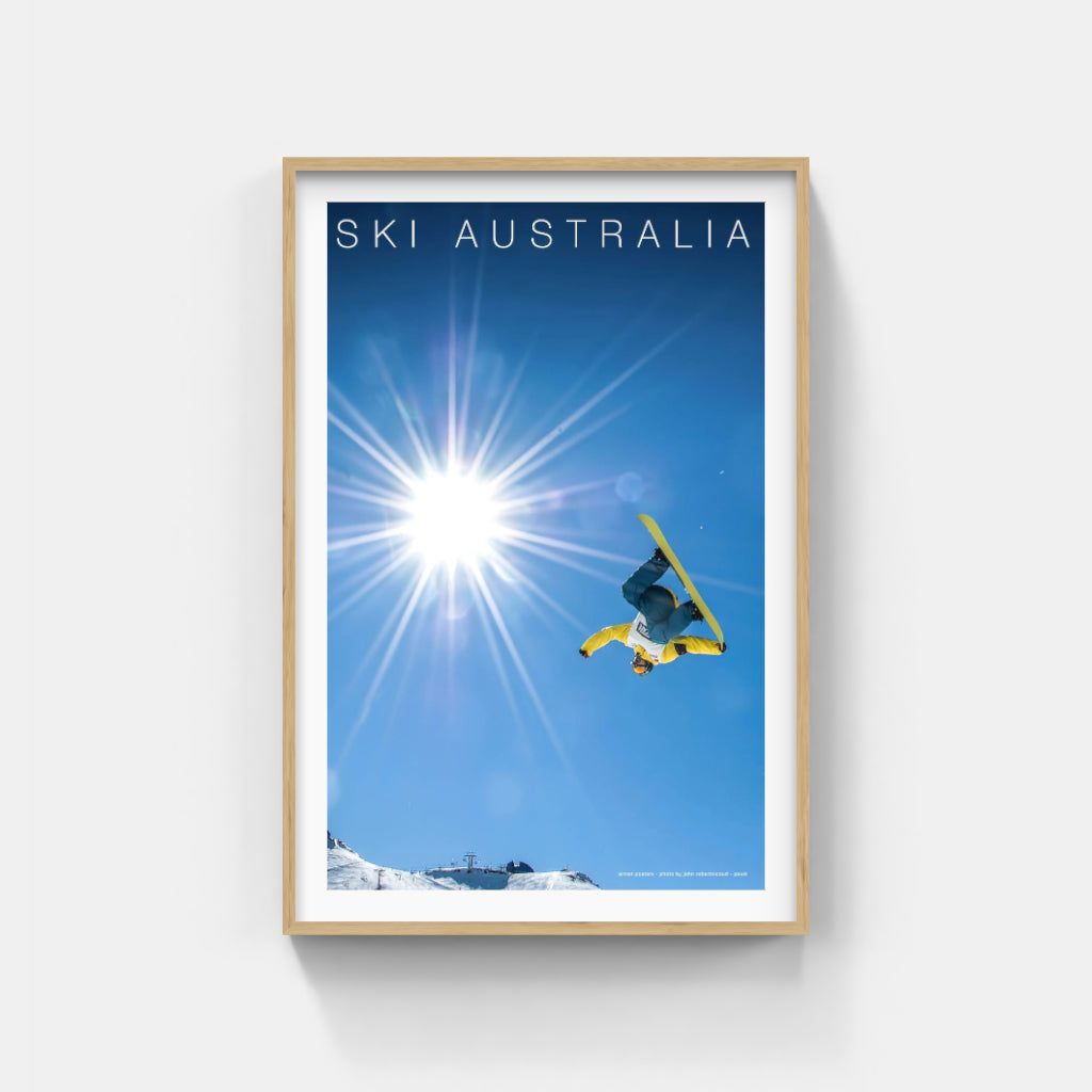 Snowboard Somersault poster