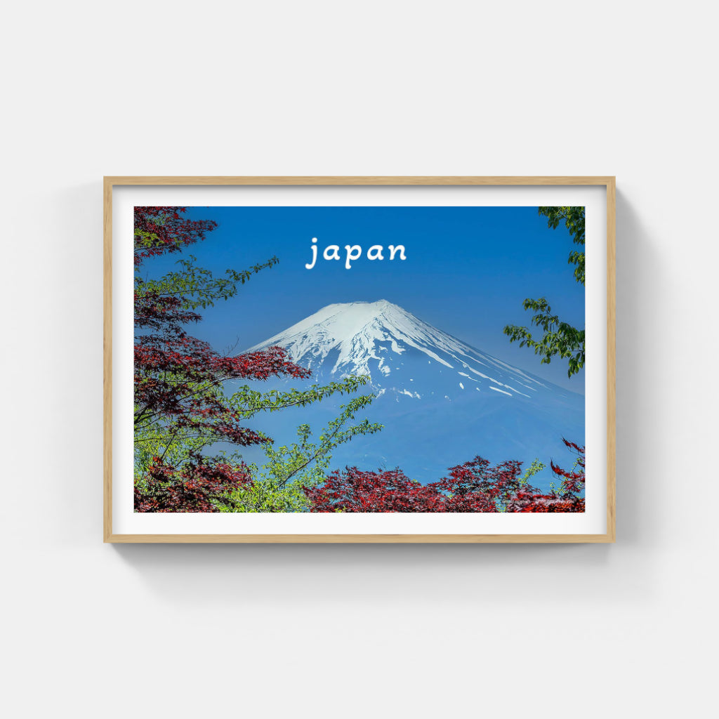 Mt Fuji poster