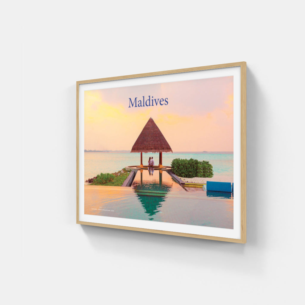 Love in the Maldives poster