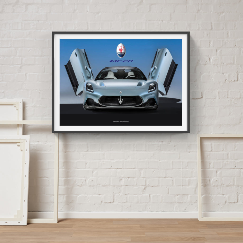 Maserati MC 20 poster