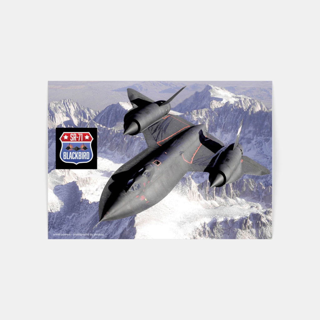 SR71 Blackbird poster