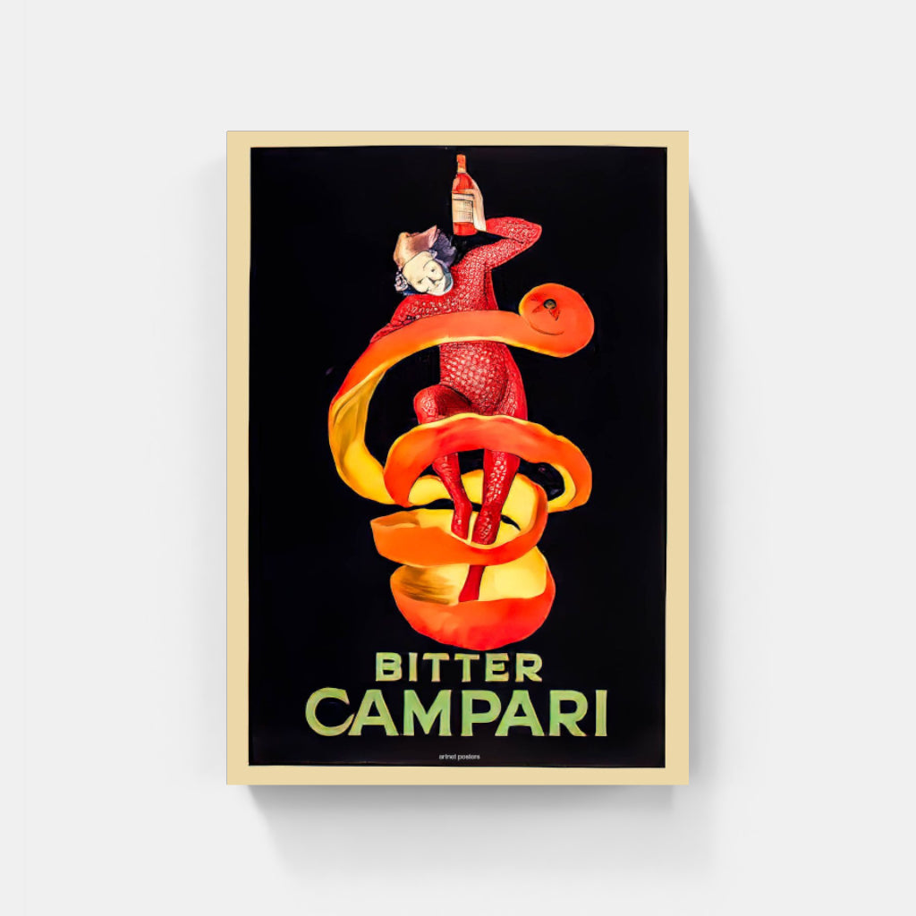 Campari, the fashionable aperitif poster